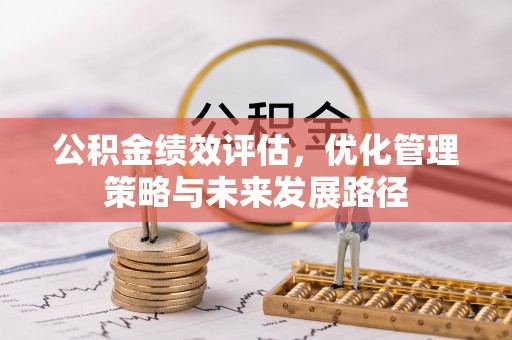 武夷山公积金绩效评估，优化管理策略与未来发展路径